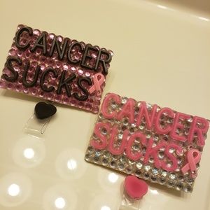 Handmade i.d. badges retractable (set of 2)